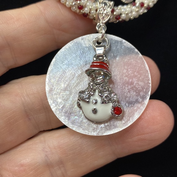 NEW!!!  SNOWMAN DESIGN SET BY JEWELRY FROM THE HEART!! - Picture 4 of 8